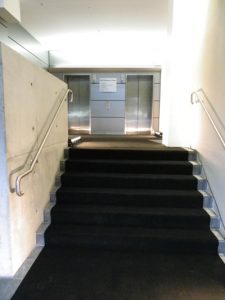 Black Carpet Stairs