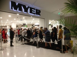 Myer Opening Mt Gravatt