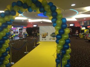 Balloon Arch & Media Wall