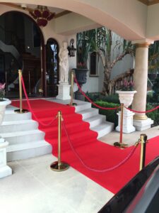 Red Carpet Stairs